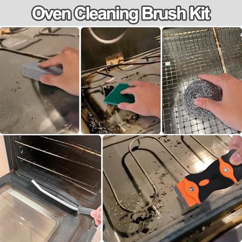 XANGNIER Heavy Duty Oven Cleaning Tools Kit, Oven Cleaner Brush Accessories - Image 3