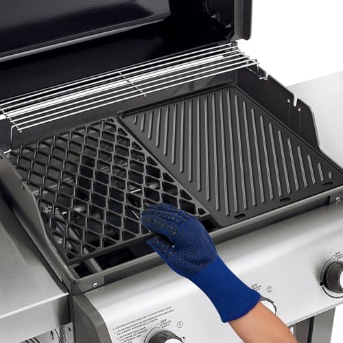 onlyfire Reversible Cast Iron Griddle and Cooking Grate Combo Set - Image 3
