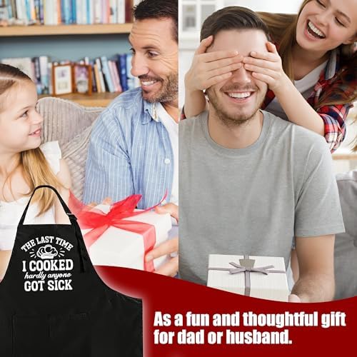 Funny Apron for Men Women, Humorous Kitchen Apron- Grilling Cooking BBQ - Image 6