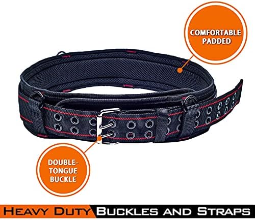 AISENIN 3 inch Padded Tool Belt Work Tool Belt - Image 2