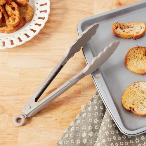 Tovolo Kitchen Tongs with Silicone Tips 9 Inch - Image 2