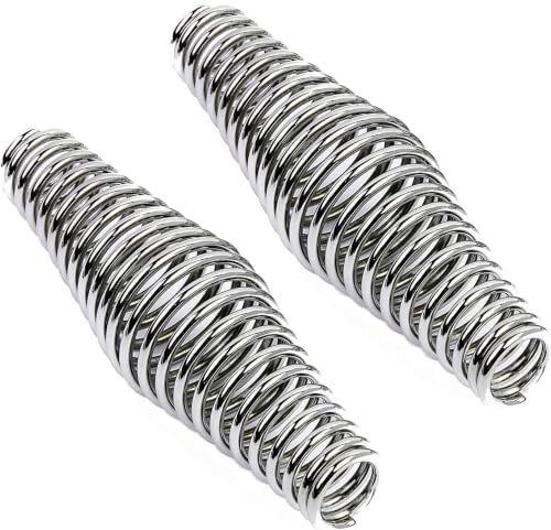 2pcs BBQ Spring Handles, 4.3" Stainless Steel Heat Dissipating by Unknown