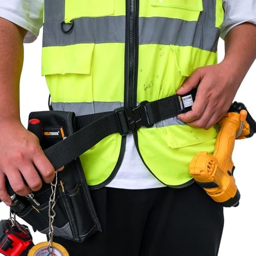 MELOTOUGH Quick Release Tool Belt 1.5 Inch Web Work Tool Belt - Image 6