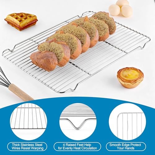 Herogo Stainless Steel Half Sheet Baking Pan - Image 4