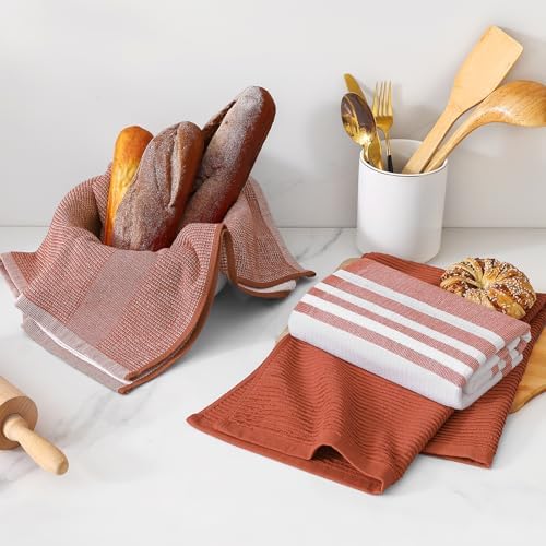 Homaxy Cotton 380 GSM Premium Kitchen Towels, 12 Pack - Image 6