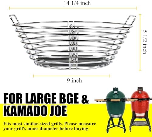 Charcoal Ash Basket for Large Big Green Egg & Kamado Joe Classic - Image 2