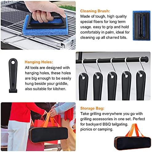 Blackstone Griddle Accessories Kit, Griddle Cleaning Kit &Carry Bag - Image 5