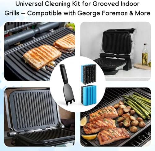2pack Cleaning Sponges 12207 & 1pack Grill Scraper - Image 6