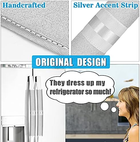 Refrigerator Door Handle Covers, Keep Your Kitchen Appliance Clean from Food - Image 5