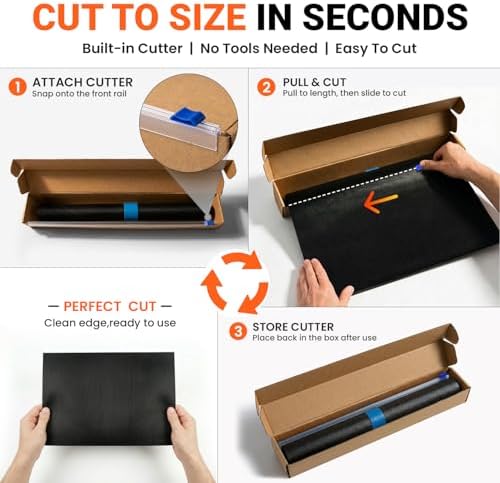 Grill Mats Roll with Cutter, Grill Mat - Image 3