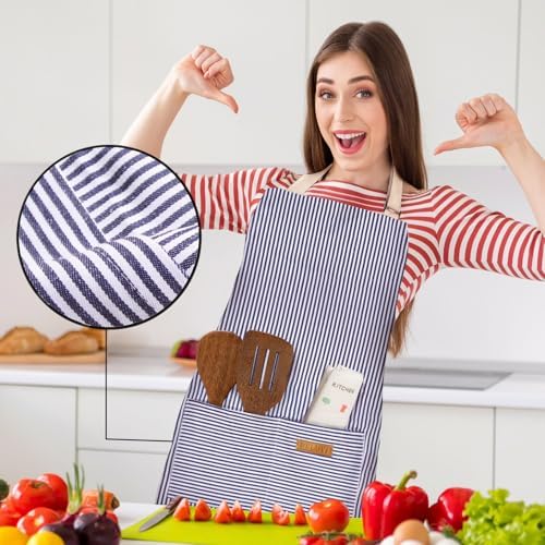 BeLuyi 2 Pack Adjustable Bib Apron - Image 4