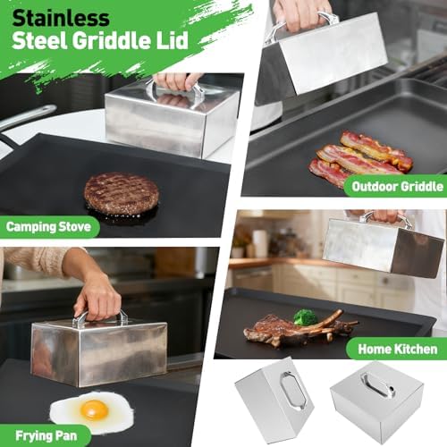 8.67" Square Griddle Lid Compatible - Image 4