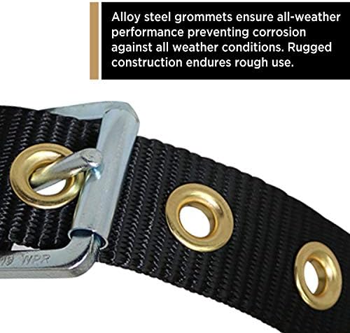 AFP Tongue Buckle Body Harness, Heavy-Duty Tool Safety Belt, Construction - Image 5