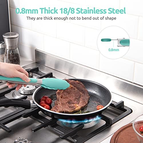 U-Taste Kitchen Tong for Cooking, 600ºF Heat-Resistant Silicon - Image 5