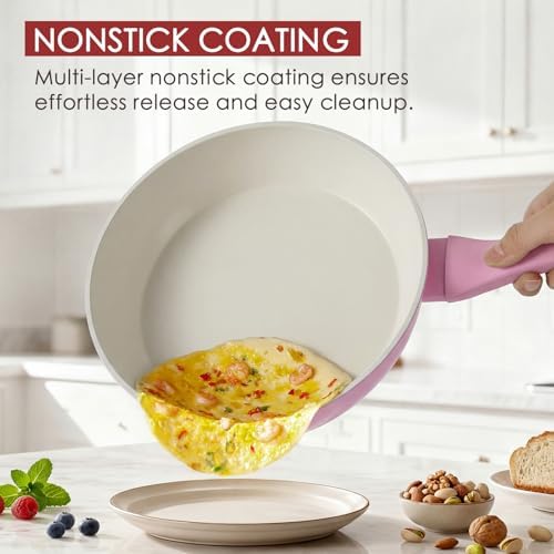Kikcoin 31 Piece Pots and Pans Set Non Stick Kitchen Cookware Sets - Image 3