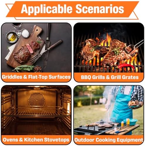 8-Pack 6" Grill Scraper Blades Replacement - Image 6