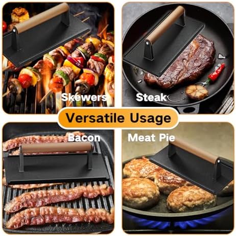 Yoehka Cast Iron Grill Press - Image 5