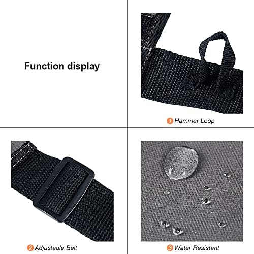 Tool Pouch Belt, Utility Belt Bag - Image 4