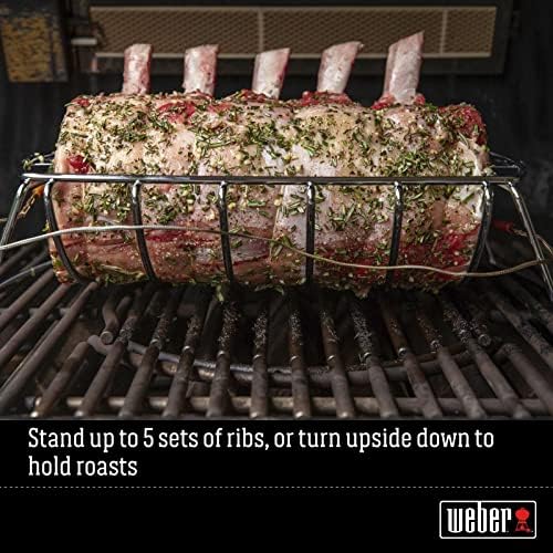 Weber® Original Rib & Roast Holder, Gourmet Grilling - Image 3