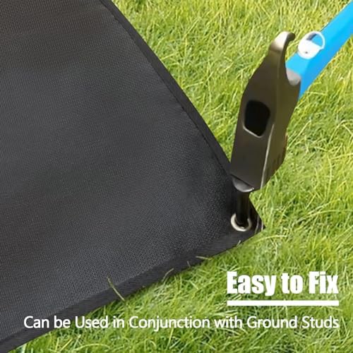 TOHONFOO Large Grill Mats for Outdoor Grill Deck Protector 90 x 48 x 0.02in - Image 6