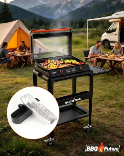 BBQ Future Grease Cup with 10 Pack Aluminum Foil Liners - Image 5