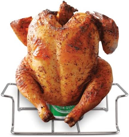 Beer Can Chicken Holder for Grill and Smoker, Premium Grade Stainless Steel - Image 2