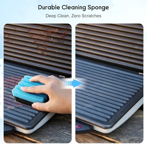 2pack Cleaning Sponges 12207 & 1pack Grill Scraper - Image 3