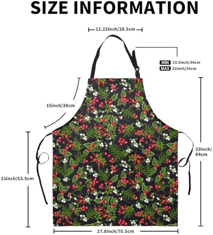 Christmas Apron Holiday Cooking Aprons - Image 4