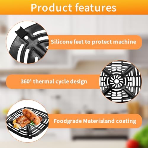 Air Fryer Grill Pan for Ninja Crispi Air Fryer FN101GY, Replacement Air Fryer - Image 4