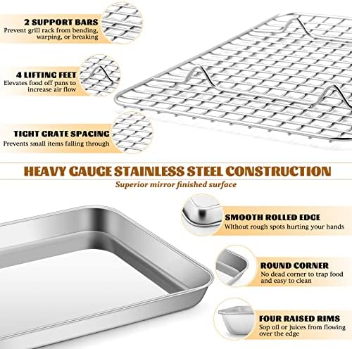 Stainless Steel Baking Sheet - Image 3