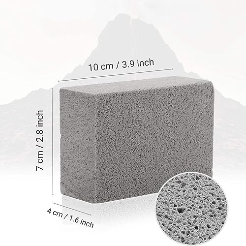 4 Pack Grill Cleaning Stone Brick Block Magic Pumice Stone - Image 2