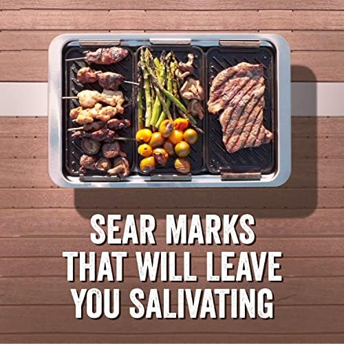 Yukon Glory Cast Iron Sear and Serve Set, 3 Pans and Serving Station - Image 2