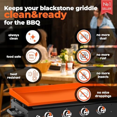 28" Upgraded Extra-Thick Silicone Griddle Mat - Image 3