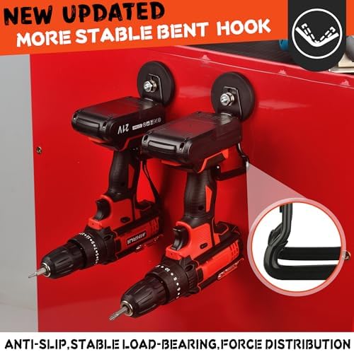 ULIBERMAGNET Pro-Mag Upgraded Large Magnetic Hooks, Strong Heavy Duty Magnet - Image 2