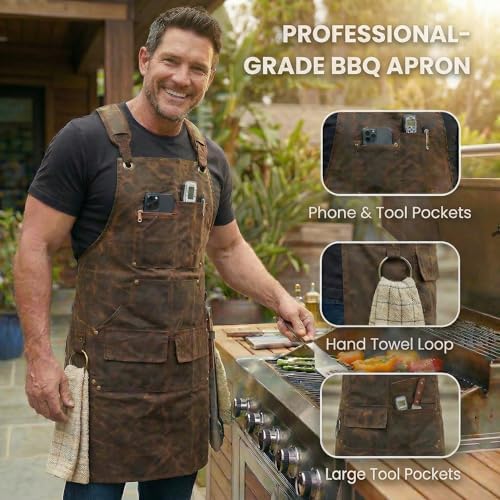Professional Chef & BBQ Apron for Men - Image 2