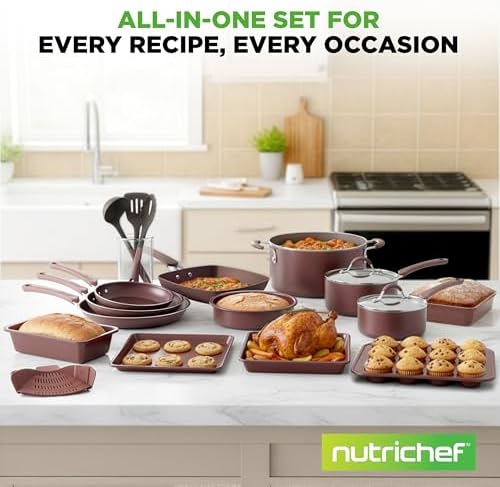 NutriChef Kitchenware Pots & Pans Set – High-qualified Basic Kitchen Cookware - Image 6