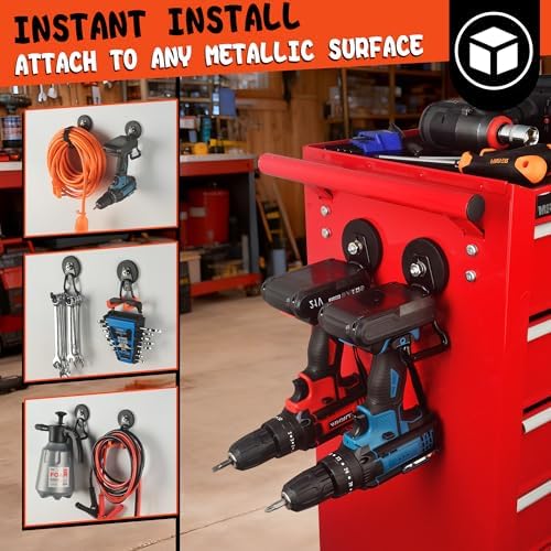 ULIBERMAGNET Pro-Mag Upgraded Large Magnetic Hooks, Strong Heavy Duty Magnet - Image 6