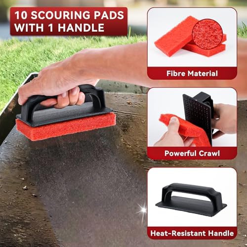 onlyfire 15Pcs Flat Top Griddle Cleaning Kit - Image 4