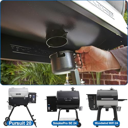 Pellet Grill Burn Pot Ash Cup Replacement Parts - Image 4