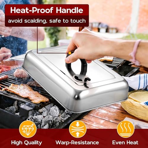 Onader 13 x 9 Inch Rectangular Basting Cover - Image 5