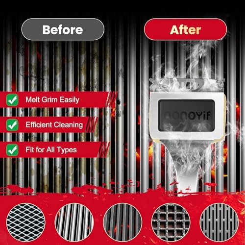 Grill Brush for Outdoor Grill + 5 Replaceable Pads - Image 6