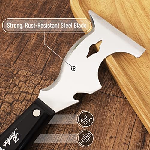 Bates- Paint Scraper, 10-in-1 Painter’s Tool, 3 Pack, Sharp Beveled Blade & - Image 6