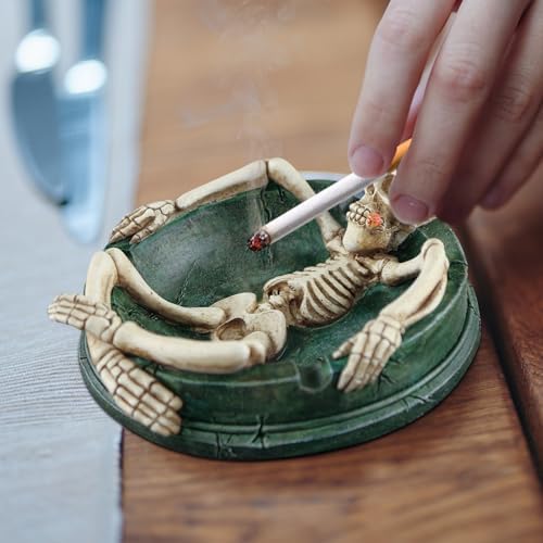 Skull Ashtray - 5.3inch Cool Ash Tray Ashtray - Image 3