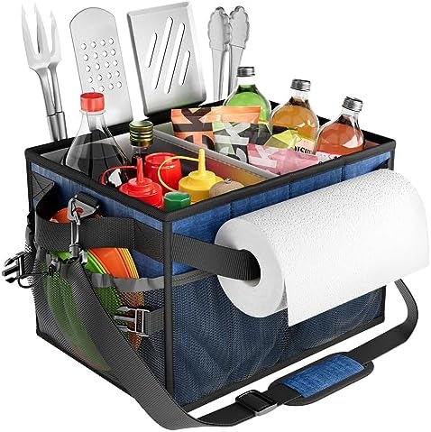 FANGSUN Grill Caddy, Foldable BBQ Caddy by FANGSUN
