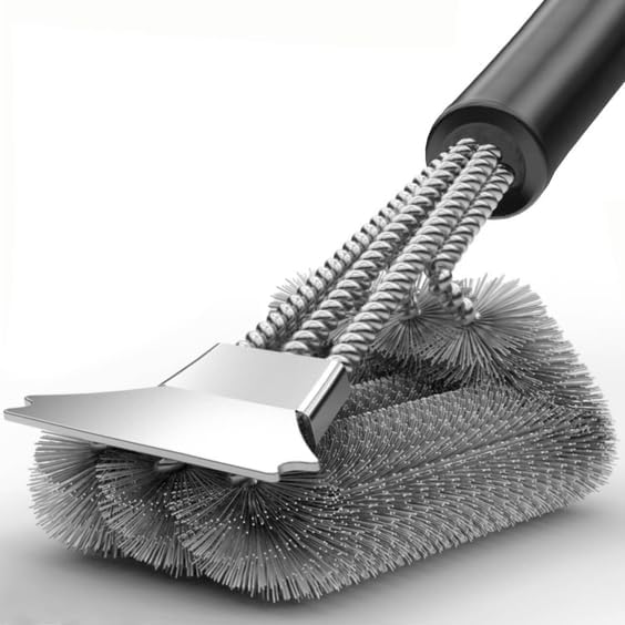 Grill Brush and Scraper Wire Safe Cleaning Head - Image 7