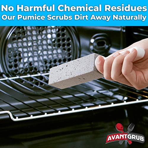 Non-Toxic, Chemical-Free Grey Pumice Scrubber 6 Pk - Image 2