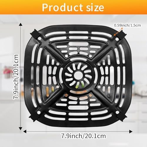 Air Fryer Grill Pan for Ninja Crispi Air Fryer FN101GY, Replacement Air Fryer - Image 2