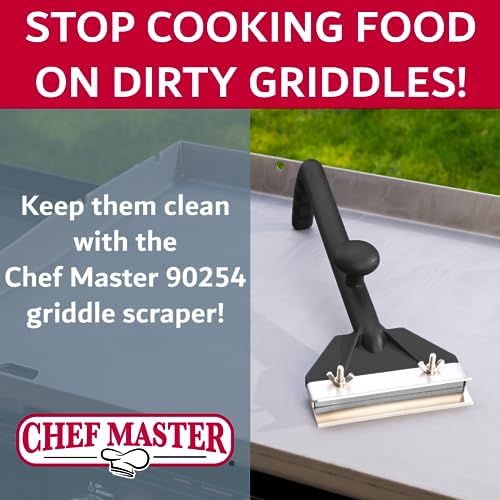 Chef Master Griddle Scraper & Flat Top Grill Cleaner - Image 5