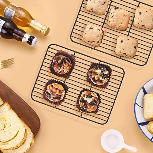 P&P CHEF 9.7" x 7.3" Cooling Baking Wire Racks Pack of 2 - Image 5