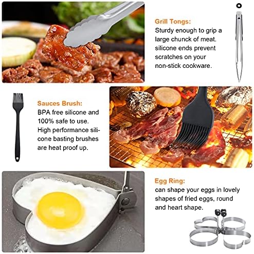Blackstone Griddle Accessories Kit, Griddle Cleaning Kit &Carry Bag - Image 6